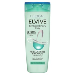 L’Oreal Paris Elvive Extraordinary Clay Re-Balancing Shampoo 400ml