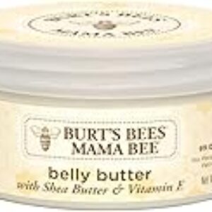 Burt's Bees Mama Belly Butter with Shea Butter and Vitamin E, 99.0% Natural Origin, 3 Pack
