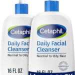 Cetaphil Face Wash, Daily Facial Cleanser for Sensitive, Combination to Oily Skin, NEW 16 oz 2 Pack, Gentle Foaming, Soap Free, Hypoallergenic
