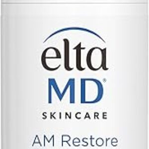 EltaMD AM Restore Face Moisturizer for Women and Men, Light Moisturizer Face Cream, Made with Niacinamide and Hyaluronic Acid, 1.7 oz Pump