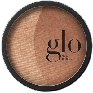 Glo Skin Beauty Bronzer Pressed Powder (Sunkiss) - Mineral Based Makeup Adds Warmth and Natural Contour for a Sun-Kissed Glow