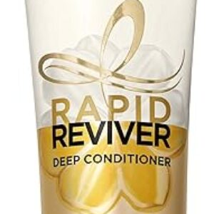 L'Oreal Paris Elvive Total Repair 5 Rapid Reviver Deep Conditioner, Repairs Damaged Hair, No Leave-In Time, Heat Protectant, with Damage Repairing Serum and Protein, 6 oz.