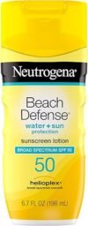 Neutrogena Beach Defense Sunscreen Lotion SPF 50 - 6.7 oz