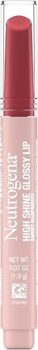 Neutrogena High Shine Glossy Lip with Maracuja Oil + Vitamins & Antioxidant Vitamin E, Nourishing Glossy Lip, Non-Retractable, Pigmented For Buildable Color, Sweet Raspberry, 0.07 oz