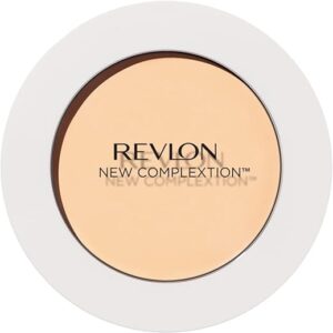 Revlon Foundation, New Complexion One-Step Face Makeup, Longwear Light Coverage with Matte Finish, SPF 15, Cream to Powder Formula, Oil Free, 001 Ivory Beige, 0.35 Oz