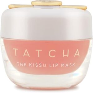Tatcha Kissu Lip Mask | Overnight Lip Scrub Exfoliator to Plump and Hydrate Lips, 9.0 G | 0.32 oz