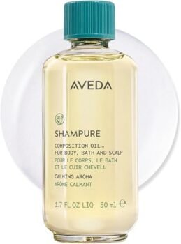Aveda Shampure Composition Oil | Bath, Body & Scalp | with Meadowfoam Oil & Certified Organic Sunflower | Calming Aroma of Certified Organic Lavender, Petitgrain, Ylang Ylang, 1.7 Fl Oz