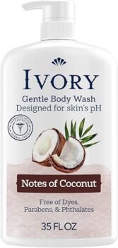 Ivory Body Wash Designed for the Whole Family, Coconut Scent, 35 oz